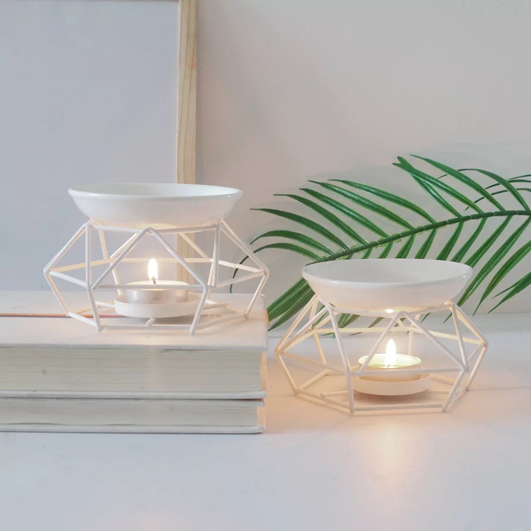 White Candle Melt Tea Light Warmer Wholesale Candela Supplies