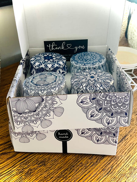 Hampton box set of 4 tins