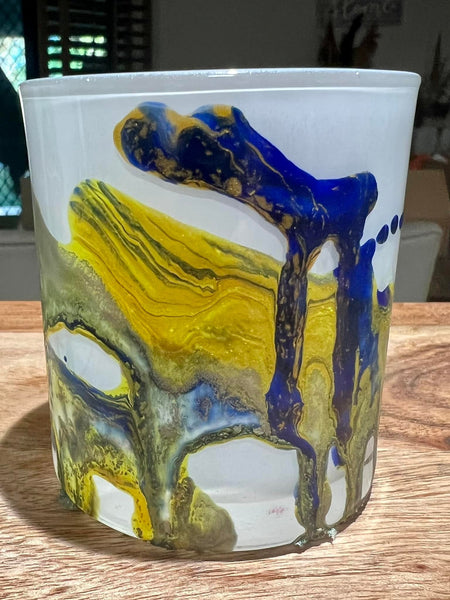 Ready Made Aussie Graffiti Art Vessels (Set of 6)